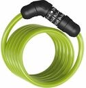 Abus Spiralkabelschloss Zahlencode Star 4508C/150 - green