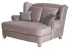 Max Winzer Big-Sessel Harvard &brvbar; rosa/pink &brvbar; Ma&szlig;e (cm): B: 154 H: 102