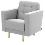 Max Winzer Sessel Jasmin &brvbar; grau &brvbar; Ma&szlig;e (cm): B: 75 H: 81