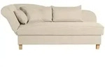 Max Winzer Recamiere Selma &brvbar; beige &brvbar; Ma&szlig;e (cm): B: 200 H: 82