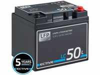ECTIVE TN3483, ECTIVE 12V LiFePO4 Lithium, LC 50L, Versorgungsbatterie, 50 Ah