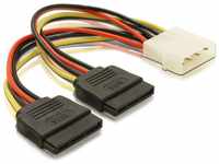 Delock 60102, Delock 60102 - Kabel Power SATA HDD 2x > 4 pin Stecker