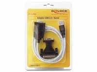Delock 61308, Delock 61308 - Adapter USB 2.0 Typ-A > 1 x Seriell DB9 RS-232 +...
