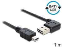 Delock 83378, Delock 83378 - Kabel EASY-USB2.0-A Stecker gewinkelt links / rechts >