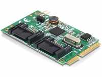 Delock 95233, Delock 95233 - Mini PCIe I/O PCIe Full Size 2x SATA 6 Gb/s