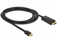 Delock 83699, Delock Passives mini DisplayPort 1.1 zu HDMI Kabel 2 m