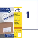 Avery Zweckform 3478-200 Universal-Etiketten - 210 x 297 mm, wei&szlig;, 220 Etikette