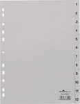 Durable Ordnerregister A4 1-12volldeck