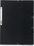 Exacompta Einschlagmappe, Manilakarton, 400 g/m&sup2;, Eckspanngummi, A4, 24 x 32 cm,