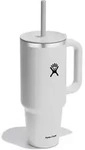 hydro flask 40 OZ ALL AROUND TRAVEL TUMBLER White - STK