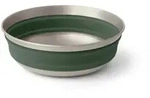 Sea to Summit Detour Bowl - Zusammenfaltbare Campingschale mit Edelstahl - M - Laurel