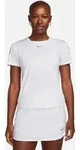 Nike NK ONE CLASSIC Dri-Fit Damen Trainings- T-Shirt wei&szlig; - XS