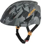 Alpina PICO FLASH Kinder Fahrradhelm black-camo orange matt - 50