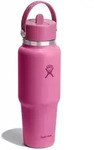 hydro flask 32 oz (946 ml) Wide Mouth Travel Bottle with Flex Straw Cap - Reef - STK