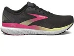 Brooks Ghost 16 - Damen Laufschuh - Narrow-Breite - Black/Pink/Yellow - 37.5