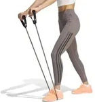 adidas OPT 3 Streifen 7/8 Sport-Leggings Damen grau/schwarz - S