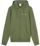CHAMPION Full Zip Hoodie Herren Kapuzenjacke oliv-gr&uuml;n - L