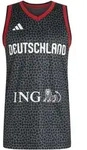 adidas DBB Basketball Herren Ausw&auml;rtstrikot - Grey Six - M