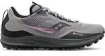 Saucony Peregrine 12 GTX Damen Laufschuh grau/schwarz - 42