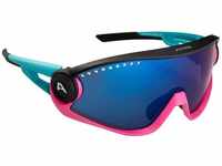 Alpina A8656, Alpina 5W1NG - Sportbrille - blau/rosa/schwarz,
