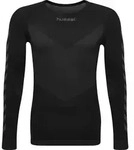HUMMEL FIRST SEAMLESS JERSEY L/S Herren Sportunterhemd langarm schwarz - XS/S