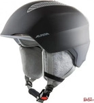 Alpina GRAND JR - Kinder Skihelm - black matt - 51