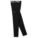 Nike Pro DF M&auml;dchen Leggings - schwarz/wei&szlig; - L