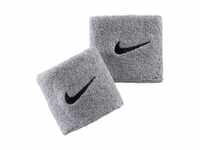 Nike Wristband Swoosh Schweißbänder grau/schwarz