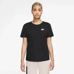 Nike Damen T-Shirt - W NSW TEE CLUB - Schwarz - S