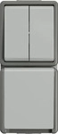 SIEMENS 92019290213, Ap-serienschalter-kombination Steckdose mit Klappdeckel Siemens