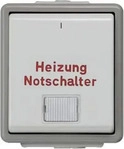 SIEMENS 5TA4 741, SIEMENS Aufputz-heizungsnotschalter mit Fenster/ 75mmx66mmx54mm