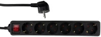 rev ritter 512380555, rev ritter 6-fach Steckdosenleiste mit Kontrollschalter Farbe