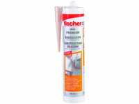 Fischer 53091, Fischer Premium Bau Silikon weiß DBSA 310 ml geruchsarme hochwertige