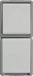 SIEMENS 92019290212, Ap-wechselschalter-kombination Steckdose mit Klappdeckel Siemens