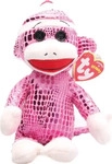 Ty Pl&uuml;sch - Beanie Babies Socks - Sockenaffe pink leuchtend, 15cm