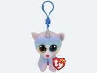TY Beanie Boo's Clip, "Heather", Katze, ca 10 cm.
