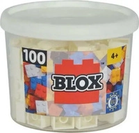 Blox, 100 weisse 4er Steine in der Dose