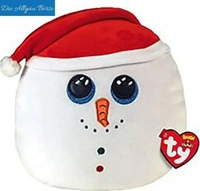 Ty Squish-a-Boo's, "Flurry", Schneemann, XMAS 2021, ca 25 cm