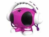 BigBen, MP3 Karaoke Roboter (pink)