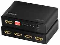 LogiLink HD0038, LogiLink Video-/Audio-Splitter - 4 x HDMI