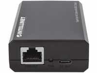 Intellinet 561693, Intellinet PoE Splitter with USB-C Output, PoE++ / 4PPoE, Gigabit