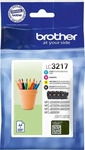 Brother LC3217VALDR, Brother LC3217 Value Pack - 4er-Pack - Schwarz
