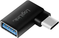 LogiLink AU0055, LogiLink USB-Adapter - USB-C (M) gewinkelt zu USB (W)