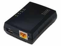 DIGITUS DN-13020, DIGITUS 1-Port USB 2.0 Multifunction Network Server
