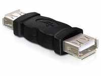 Delock 65012, Delock Gender Changer USB - USB (W) zu USB (W)