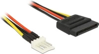 Delock 83918, Delock Netzteil - 4-Pin-Mini-Stromversorgungsstecker (M)