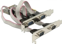 Delock 89178, Delock 4 x serial PCI Express Card - Serieller