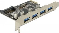Delock 89297, Delock PCI Express Card > 4 x USB 3.0 - USB-Adapter Delock 89297, Delock PCI Express Card > 4 x USB 3.0 - USB-Adapter