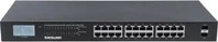 Intellinet 561242, Intellinet 24-Port Gigabit Ethernet PoE+ Switch with 2 SFP Ports,