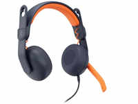 Logitech 981-001372, Logitech Zone Learn Wired On-Ear Headset for Learners, 3.5mm AUX